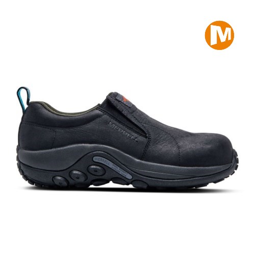 Merrell Jungle Moc Leather Comp Toe Sicherheitsschuhe Damen Schwarz [DE-NOSLT]